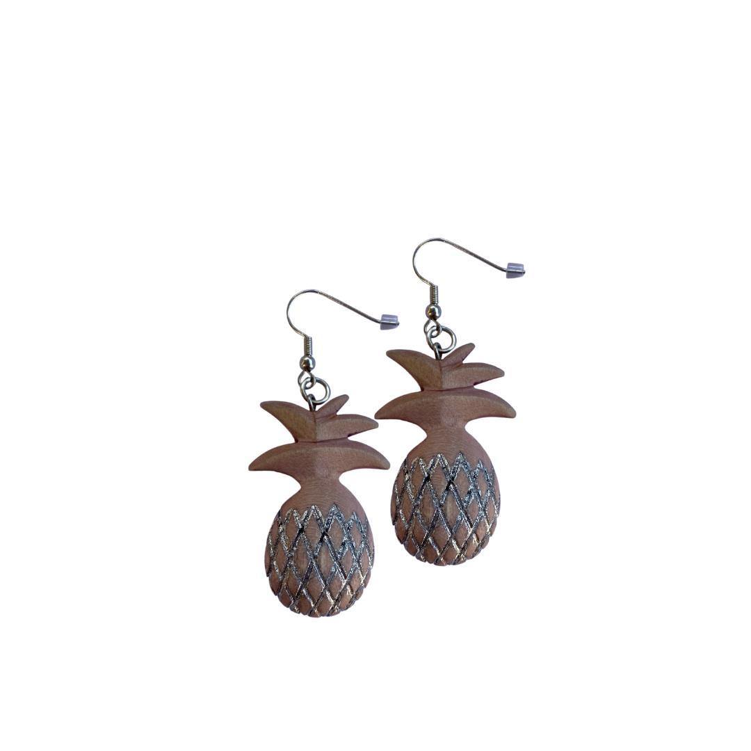 Orecchini Ananas - cipria - Bijondo