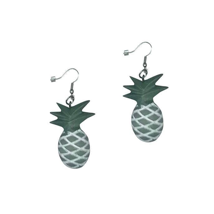 Orecchini Ananas - salvia - Bijondo