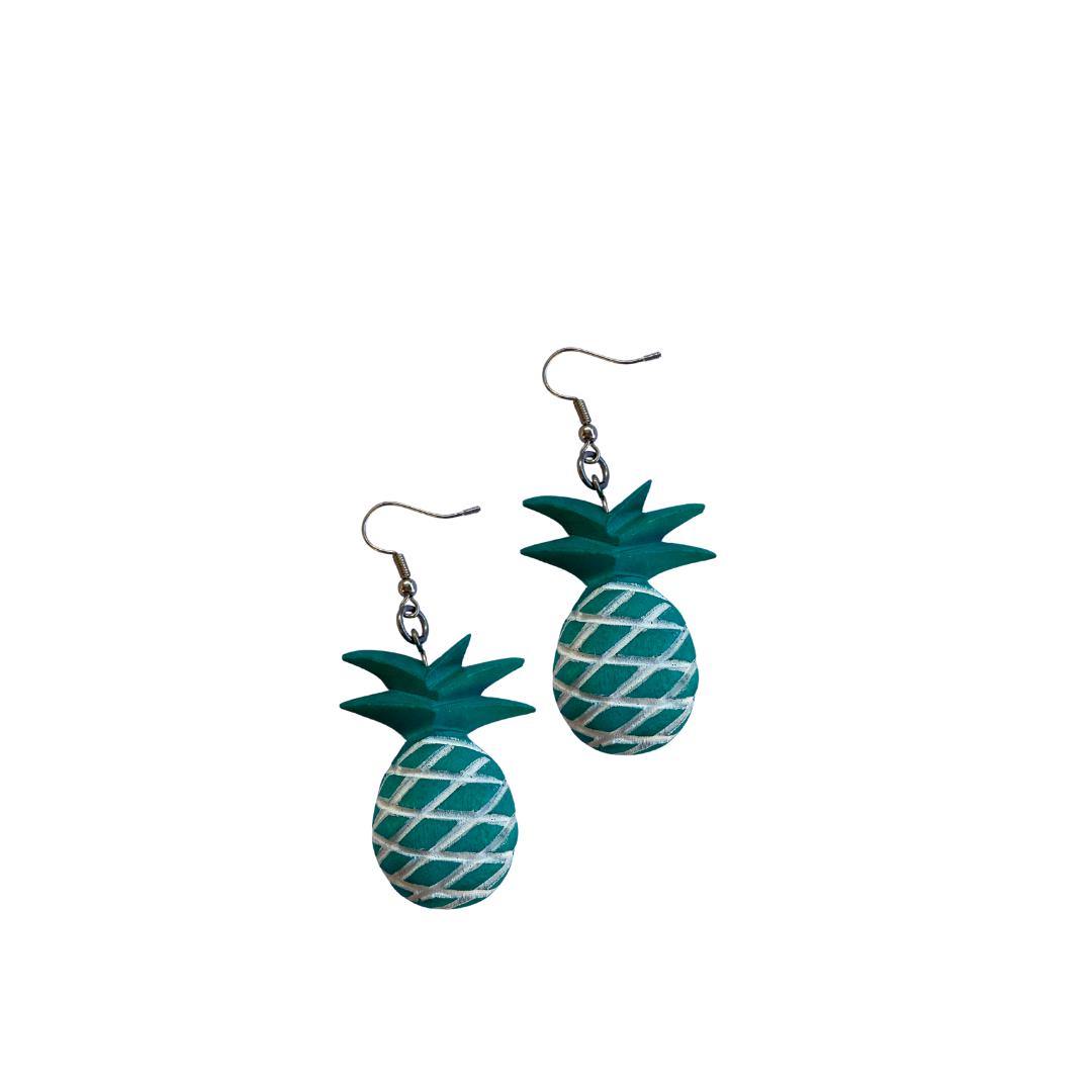 Orecchini Ananas - turchese - Bijondo