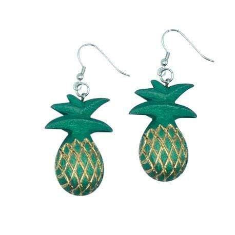 Orecchini Ananas - verde - Bijondo