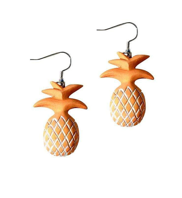 Orecchini Ananas - zafferano - Bijondo