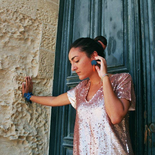 Orecchini Antigua - rosso - Bijondo