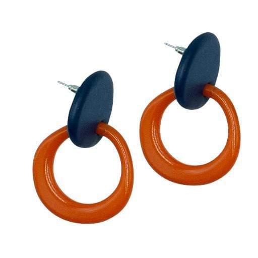 Orecchini Antigua - rosso - Bijondo