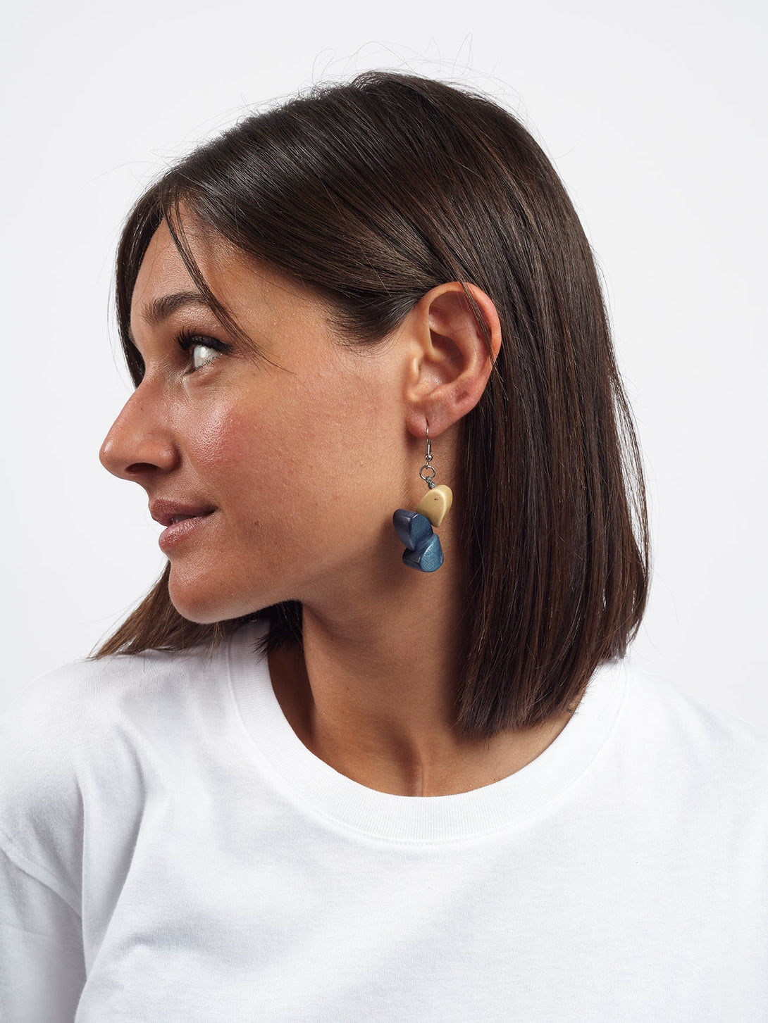 Orecchini Argentina-blu-Bijondo