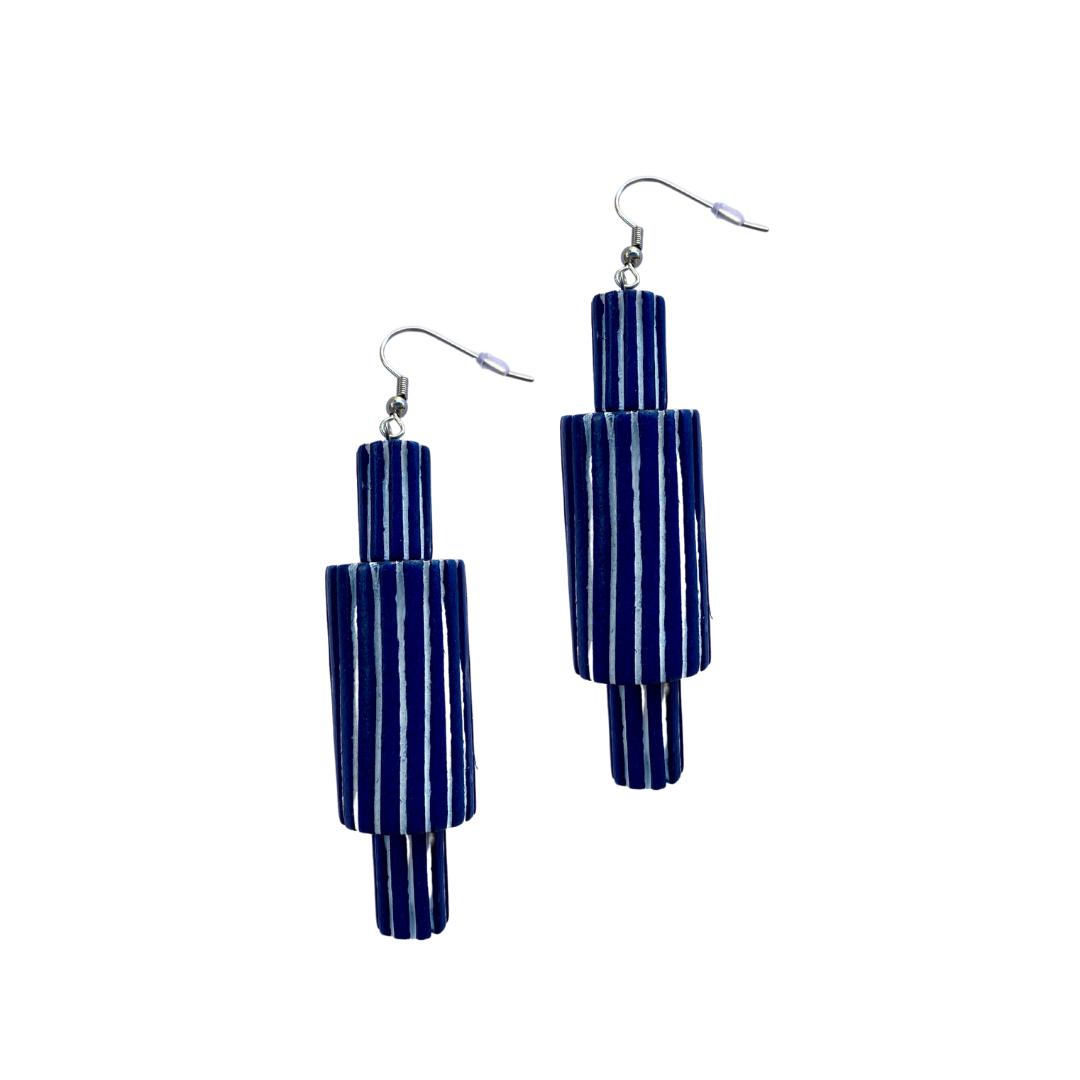 Orecchini Bari Vecchia - blu - Bijondo