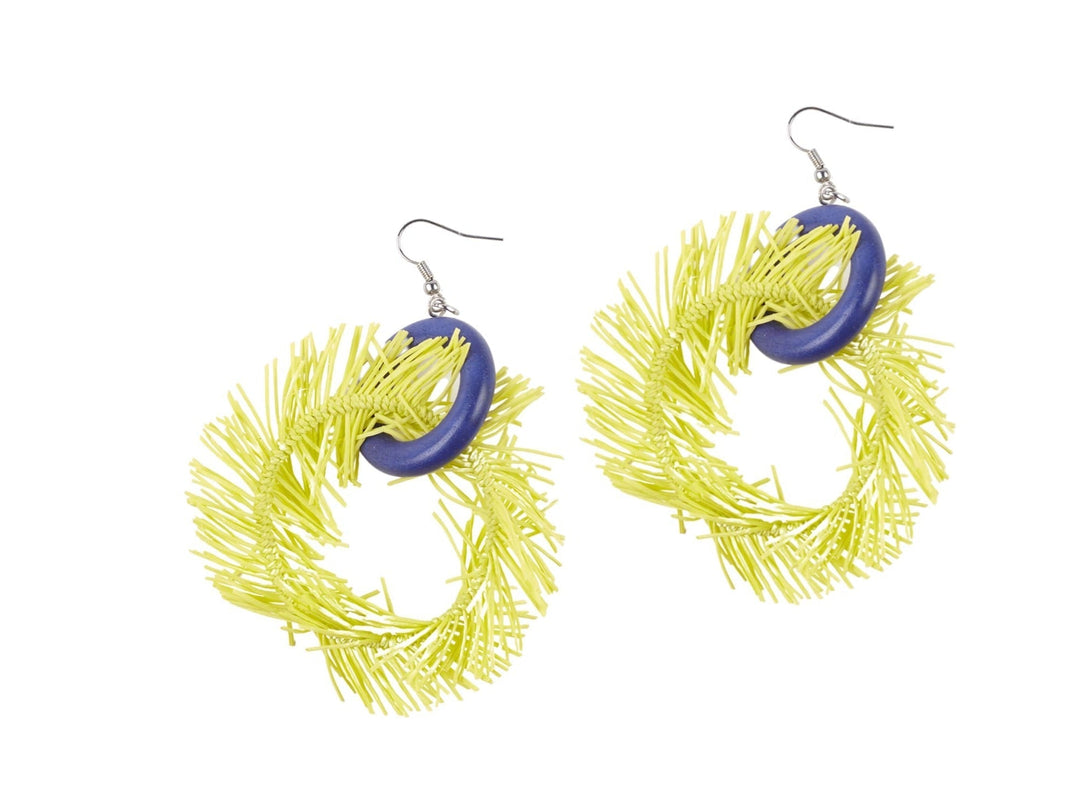 Orecchini Boho Notre Dame - giallo - Bijondo