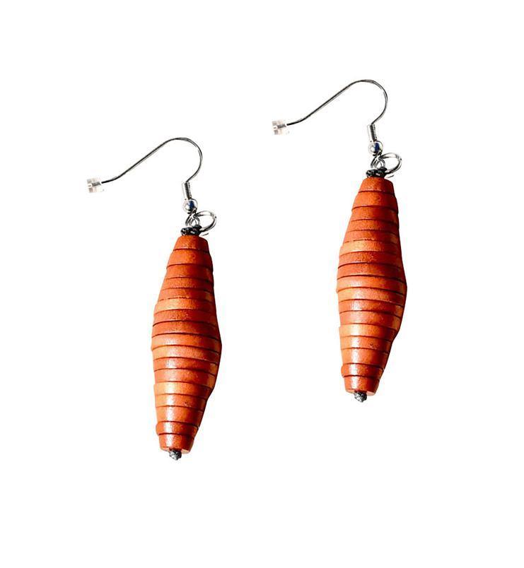 Orecchini Bolivia - marrone - Bijondo