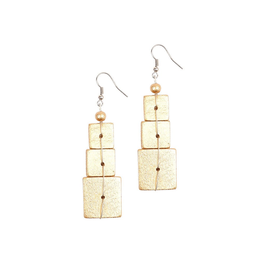 Orecchini Bora Bora Big Metallic - oro - Bijondo