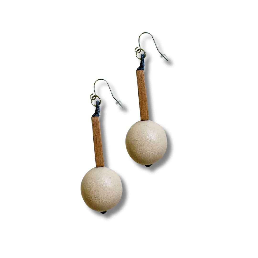 Orecchini Charvi metallic-orecchini-Bijondo-Bianco Metallic-Bijondo