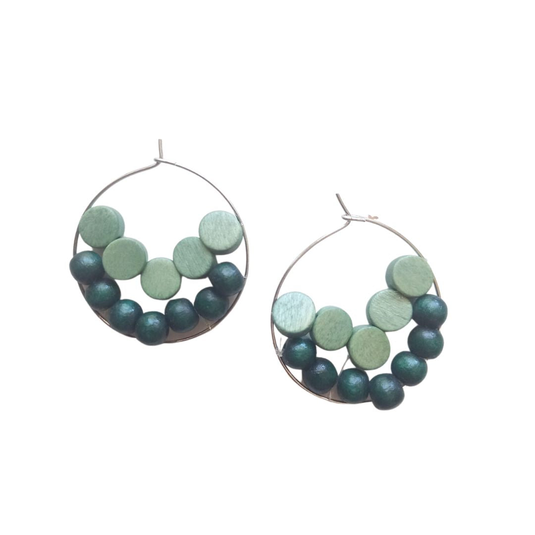 Orecchini Chelsea-verde-Bijondo