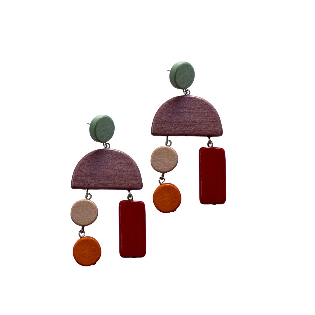 Orecchini Chula-Samyan - marrone - Bijondo