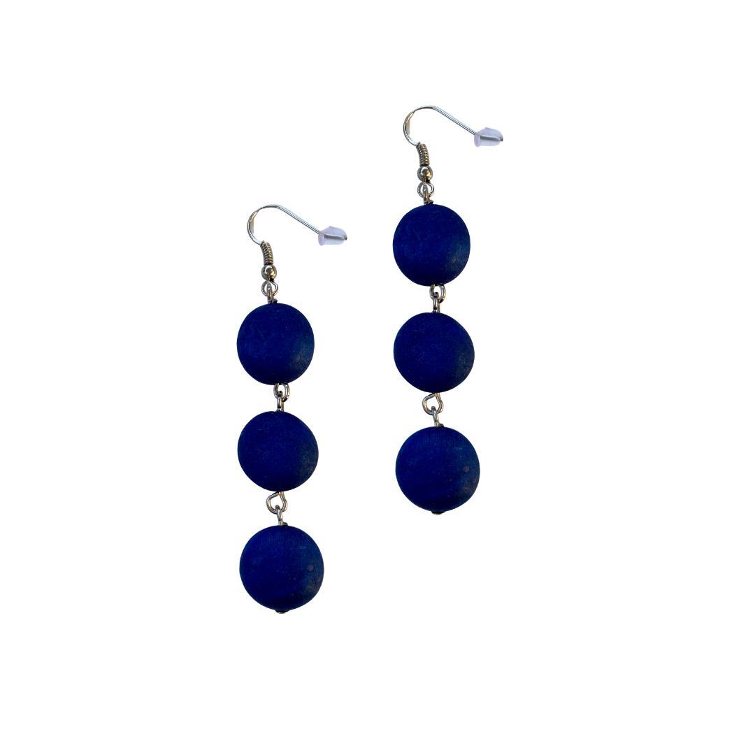 Orecchini Dennistoun - blu - Bijondo