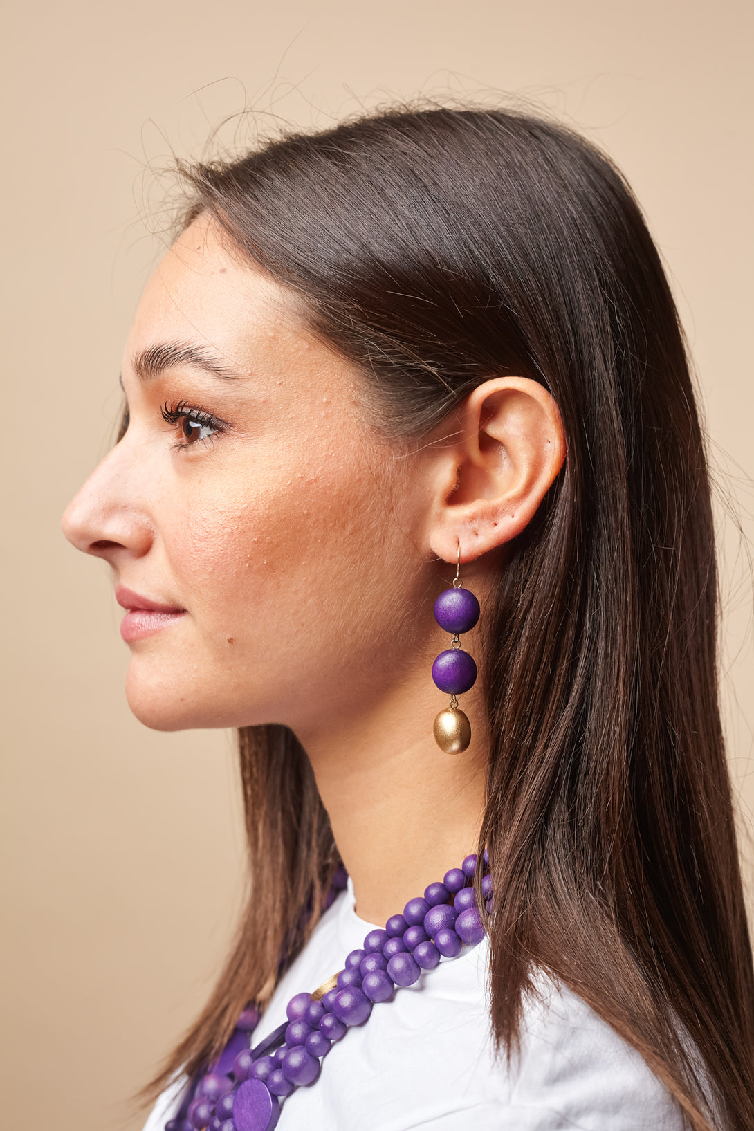 Orecchini Dennistoun legno metallic-orecchini-Bijondo-Bijondo