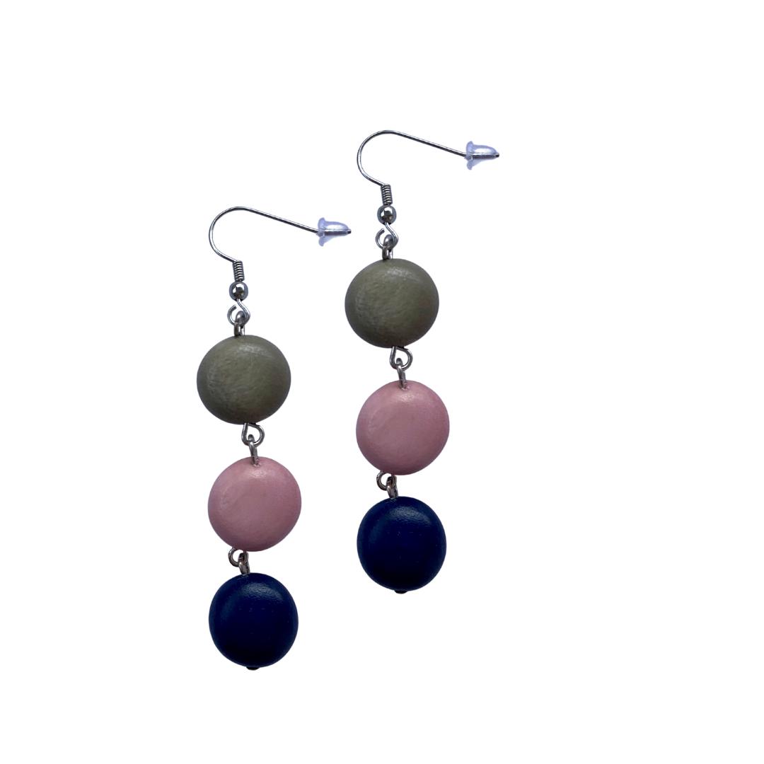 Orecchini Dennistoun - rosa - Bijondo