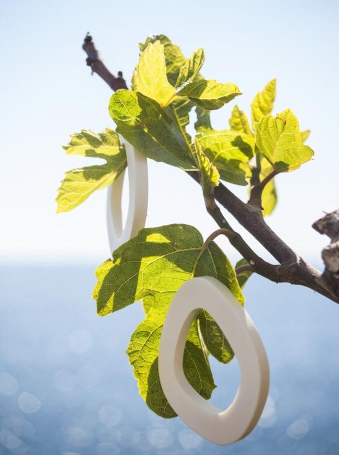 Orecchini Eixample - celeste - Bijondo