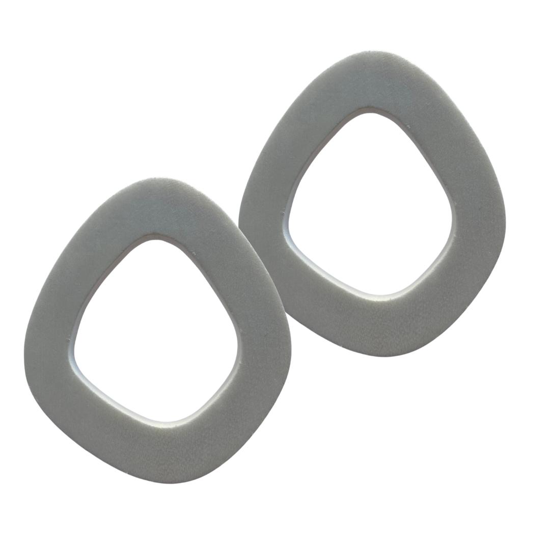 Orecchini Eixample - bianco - Bijondo