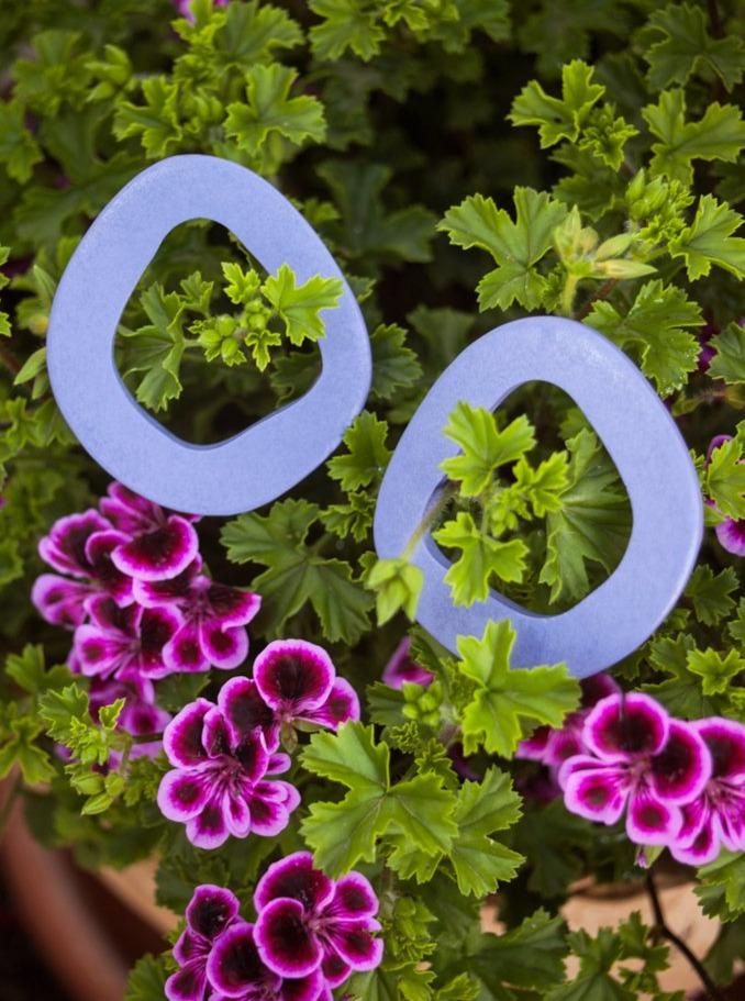 Orecchini Eixample - celeste - Bijondo