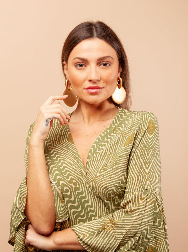 Orecchini Faiza legno metallic-orecchini-Bijondo-Bijondo