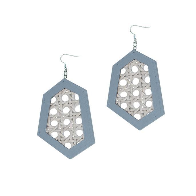 Orecchini Filippine - blu polvere - Bijondo