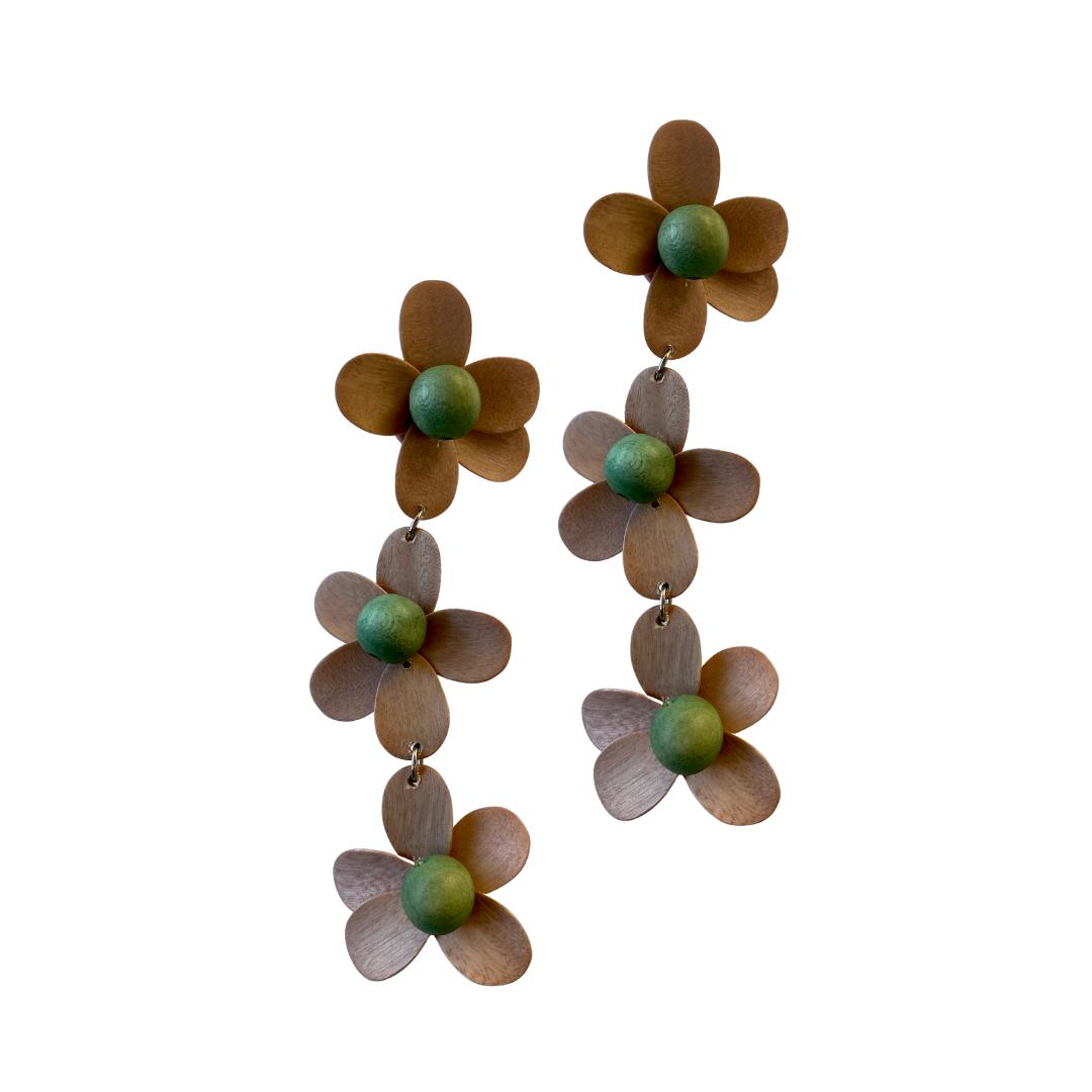 Orecchini Flowers - rosa - Bijondo