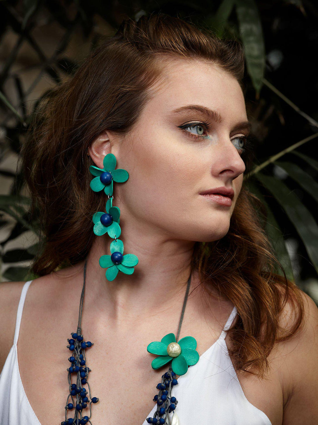 Orecchini Flowers - viola - Bijondo