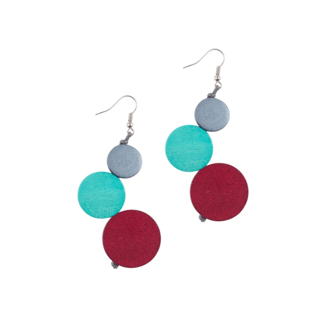 Orecchini Kiribati - fucsia - Bijondo