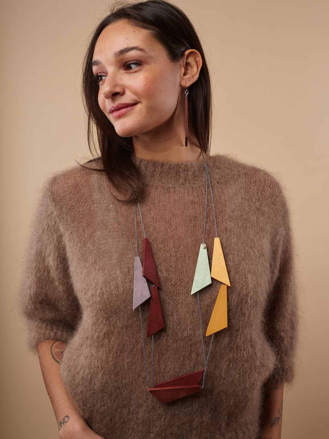 Orecchini Legno Lunghi Togo-orecchini-EW-Bijondo