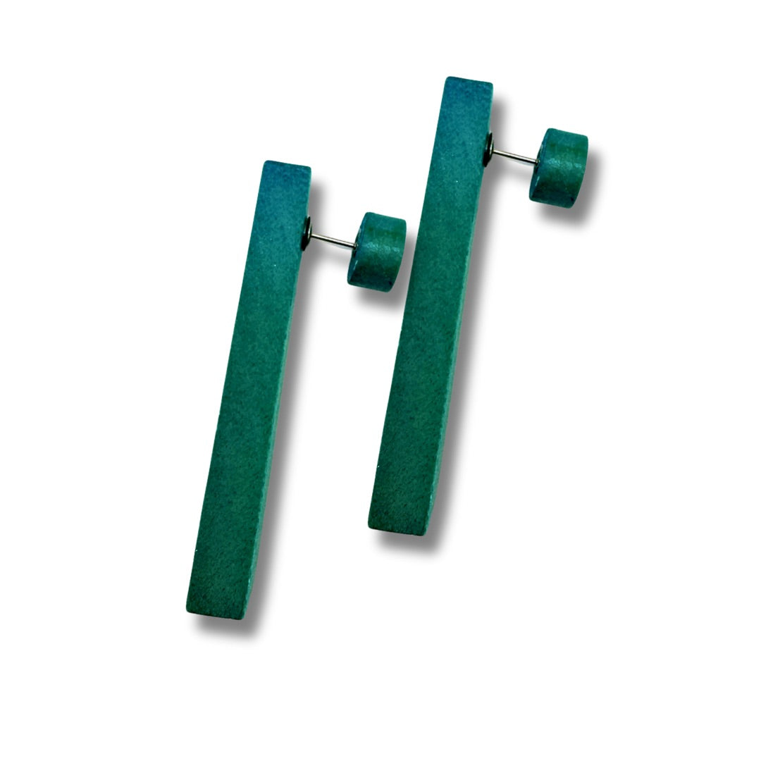 Orecchini Legno doppio lato Alhambra-orecchini-Bijondo-celeste-Bijondo