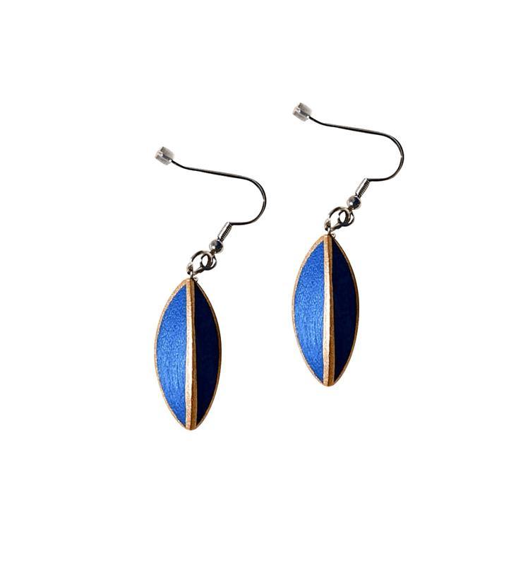 Orecchini Malta - blu scuro - Bijondo