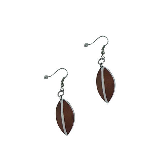 Orecchini Malta - marrone - Bijondo