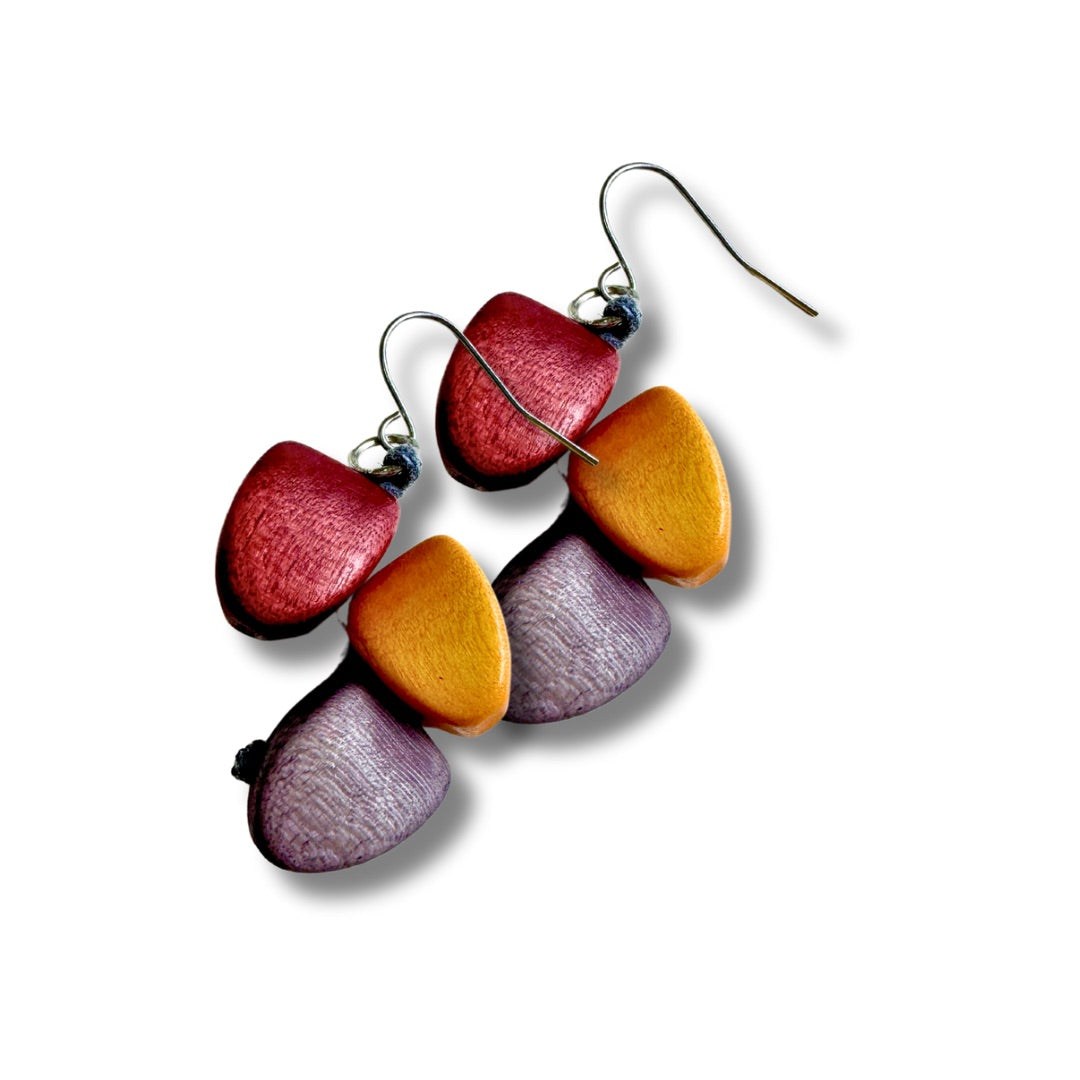 Orecchini Marocco legno-orecchini-Bijondo-Zafferano-Bijondo