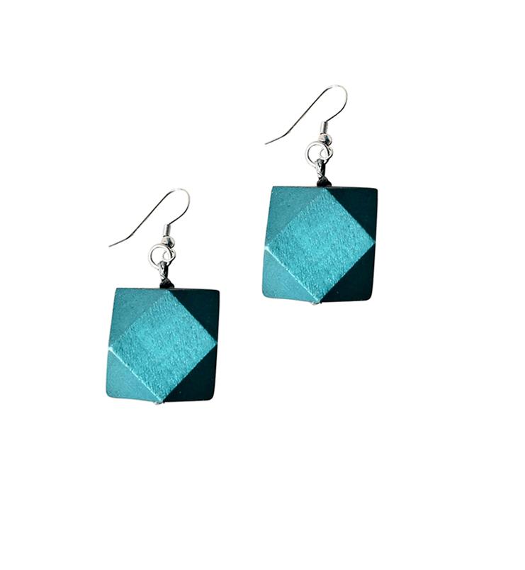 Orecchini Monaco - verde - Bijondo