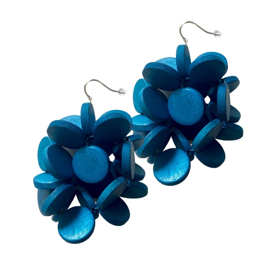 Orecchini Olanda - blu - Bijondo