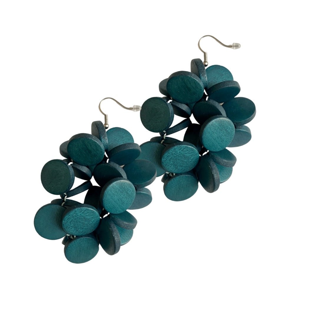 Orecchini Olanda - petrolio - Bijondo