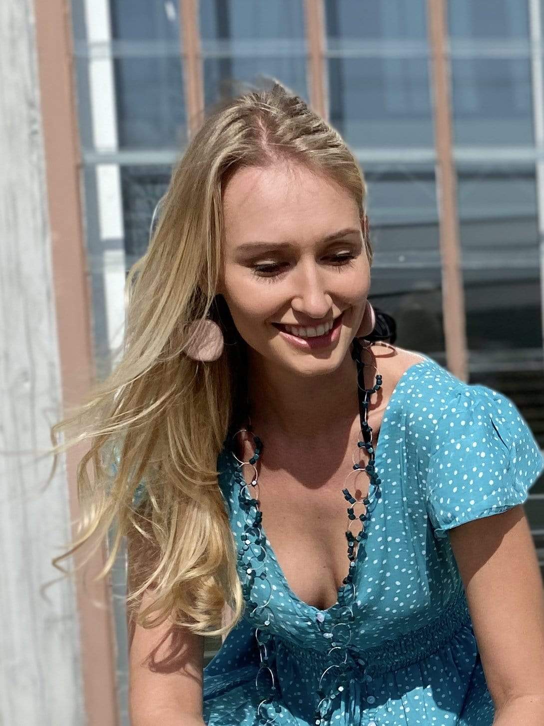 Orecchini Palau - blu - Bijondo