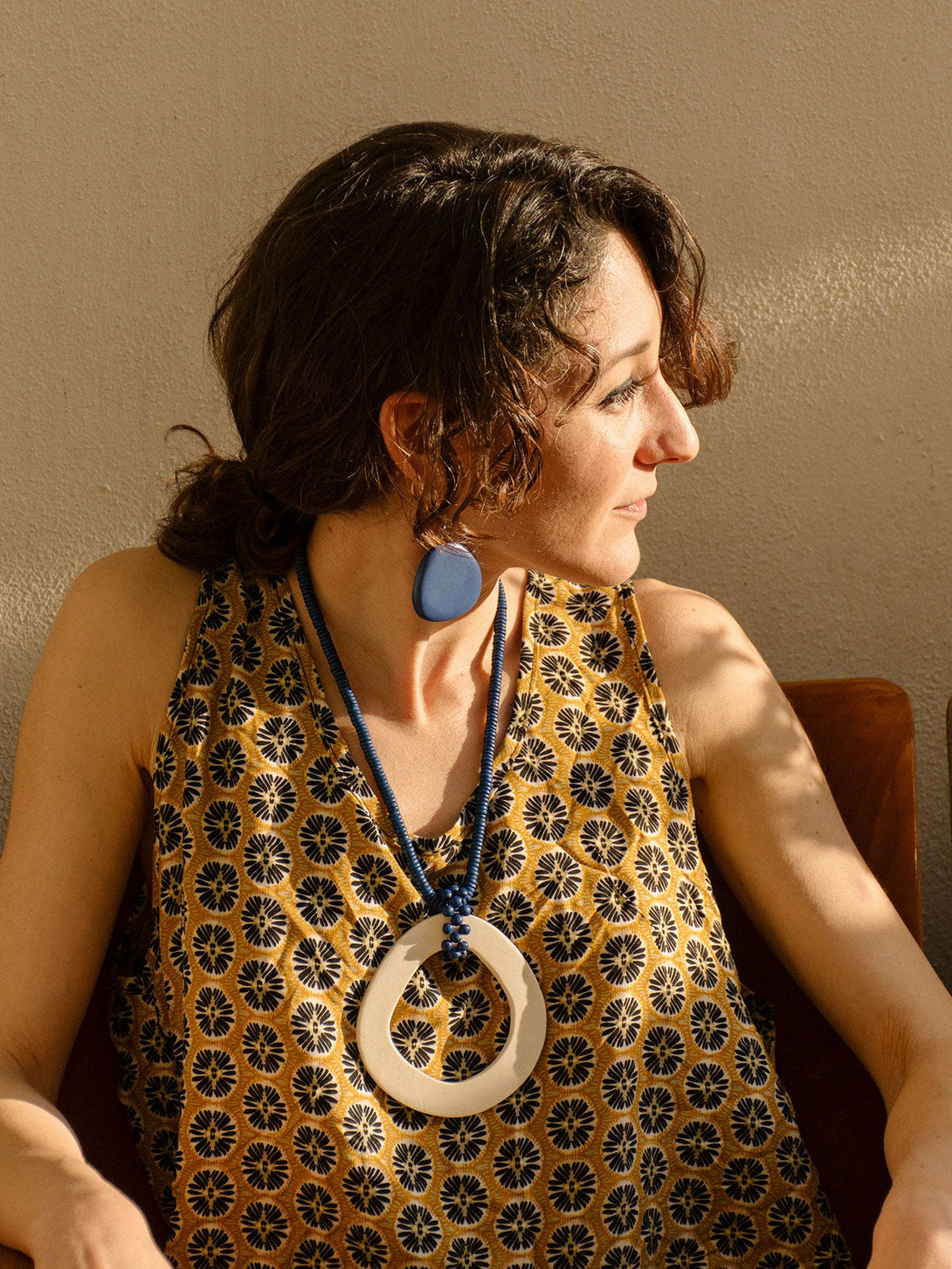 Orecchini Palau-blu-Bijondo