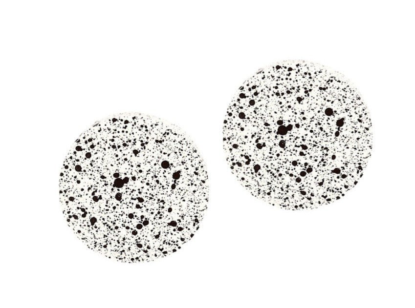 Orecchini Porta Venezia - bianco screziato - Bijondo