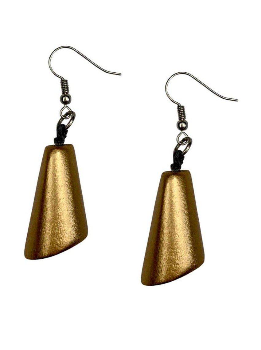 Orecchini Portorico Metallic - rosso - Bijondo