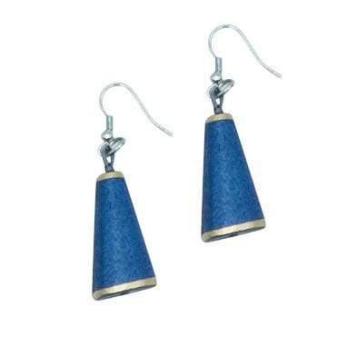 Orecchini Portorico Metallic - blu - Bijondo