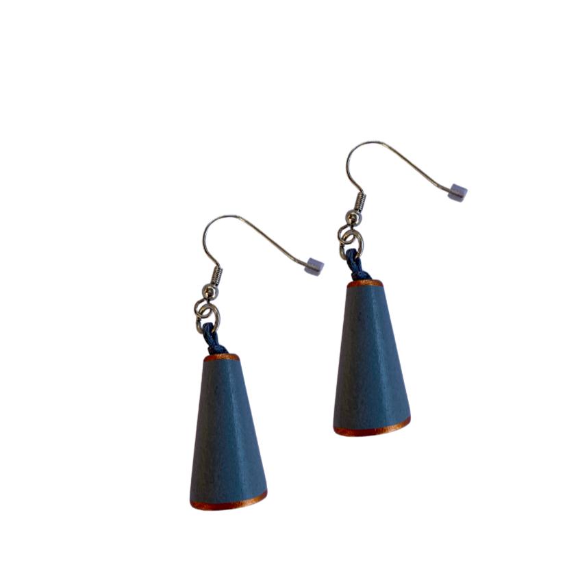 Orecchini Portorico Metallic - polvere - Bijondo