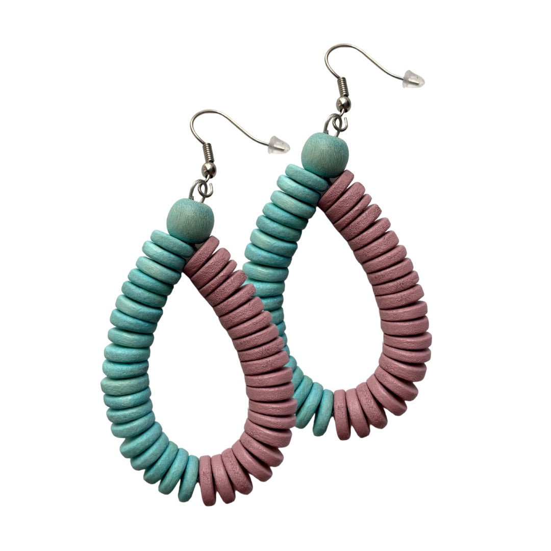 Orecchini Rory legno Big-acquamarina-Bijondo