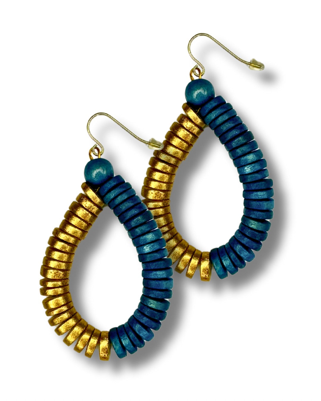 Orecchini Rory legno metallic mix-orecchini-EW-blu-Bijondo