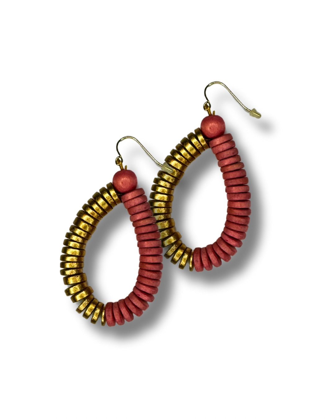 Orecchini Rory legno metallic mix-orecchini-EW-fucsia-Bijondo