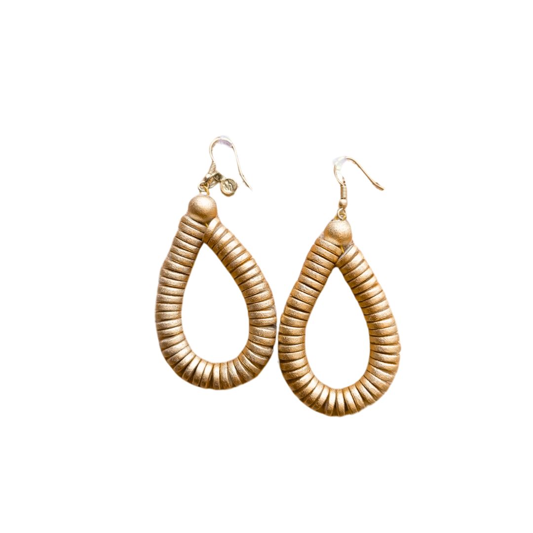 Orecchini Rory legno metallic-orecchini-EW-oro-Bijondo