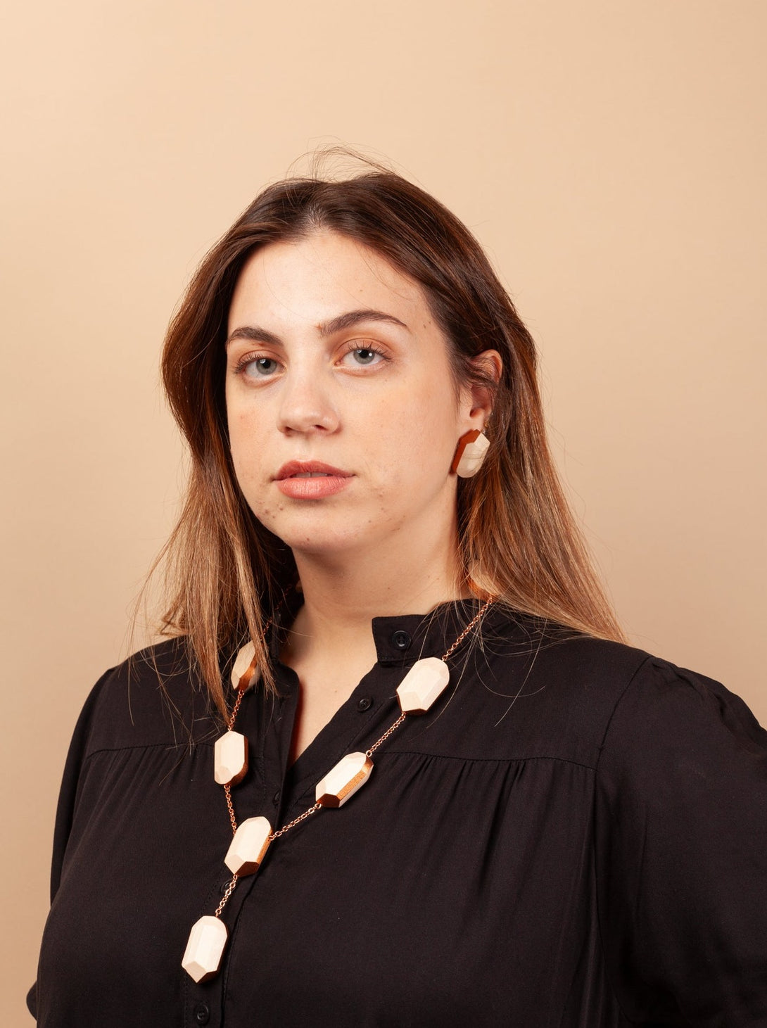 Orecchini Serena metallic-orecchini-Bijondo-bianco-Bijondo