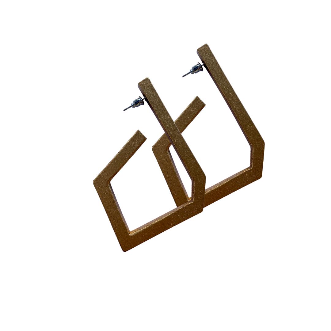 Orecchini Siria Metallic - oro - Bijondo