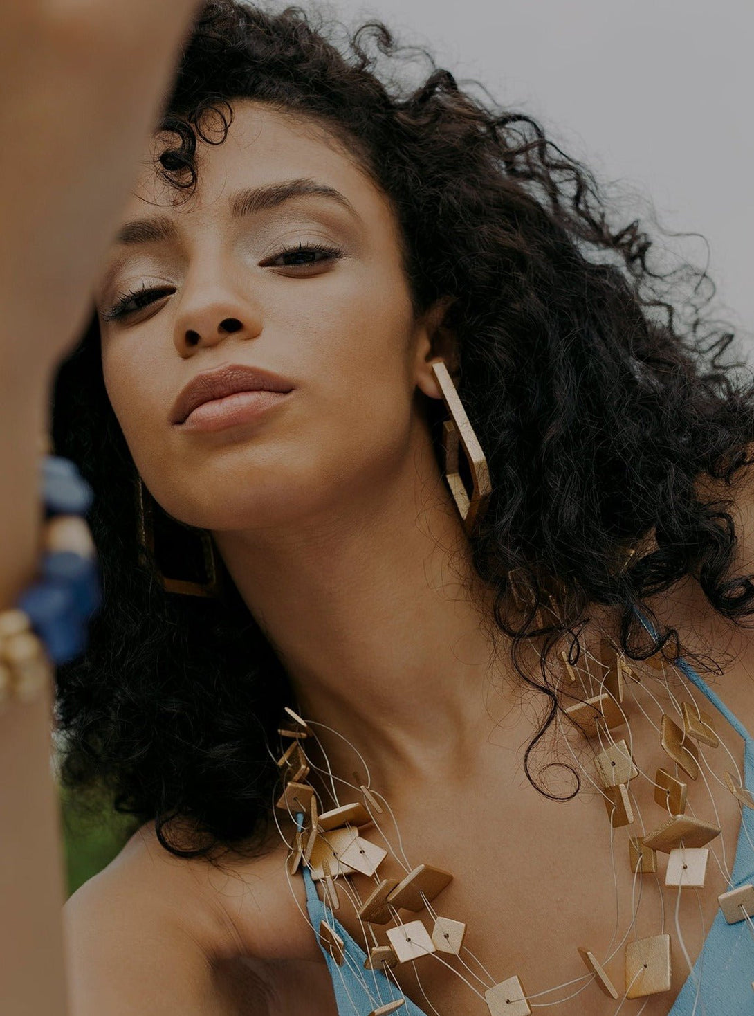 Orecchini Siria Metallic - oro - Bijondo