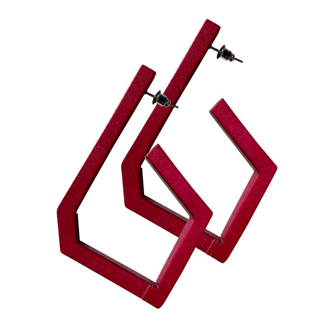 Orecchini Siria - fucsia - Bijondo