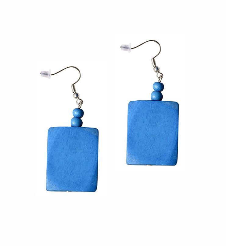 Orecchini Slovenia - azzurro - Bijondo