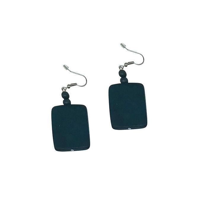 Orecchini Slovenia - petrolio - Bijondo